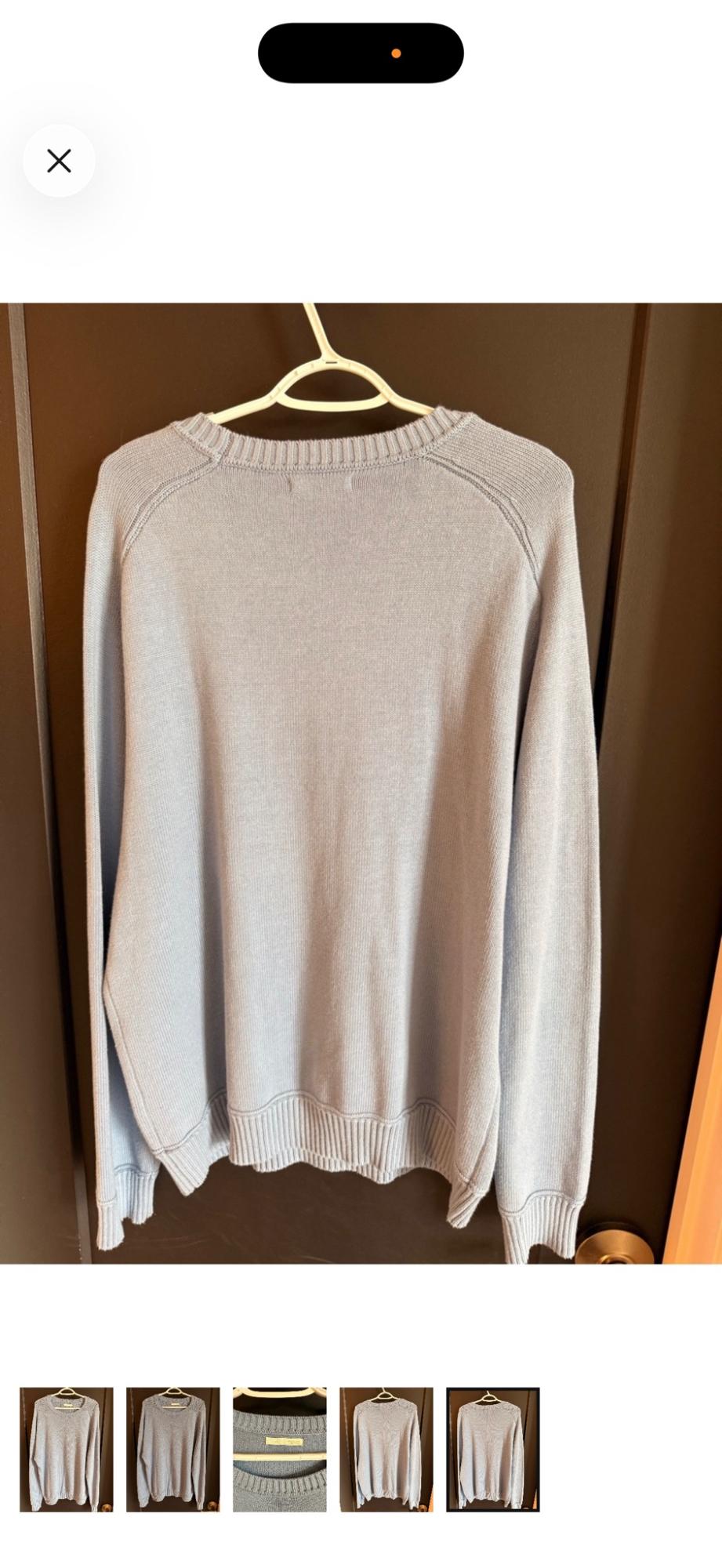 PLAIN SOLID COLOR SWEATER - Image 5