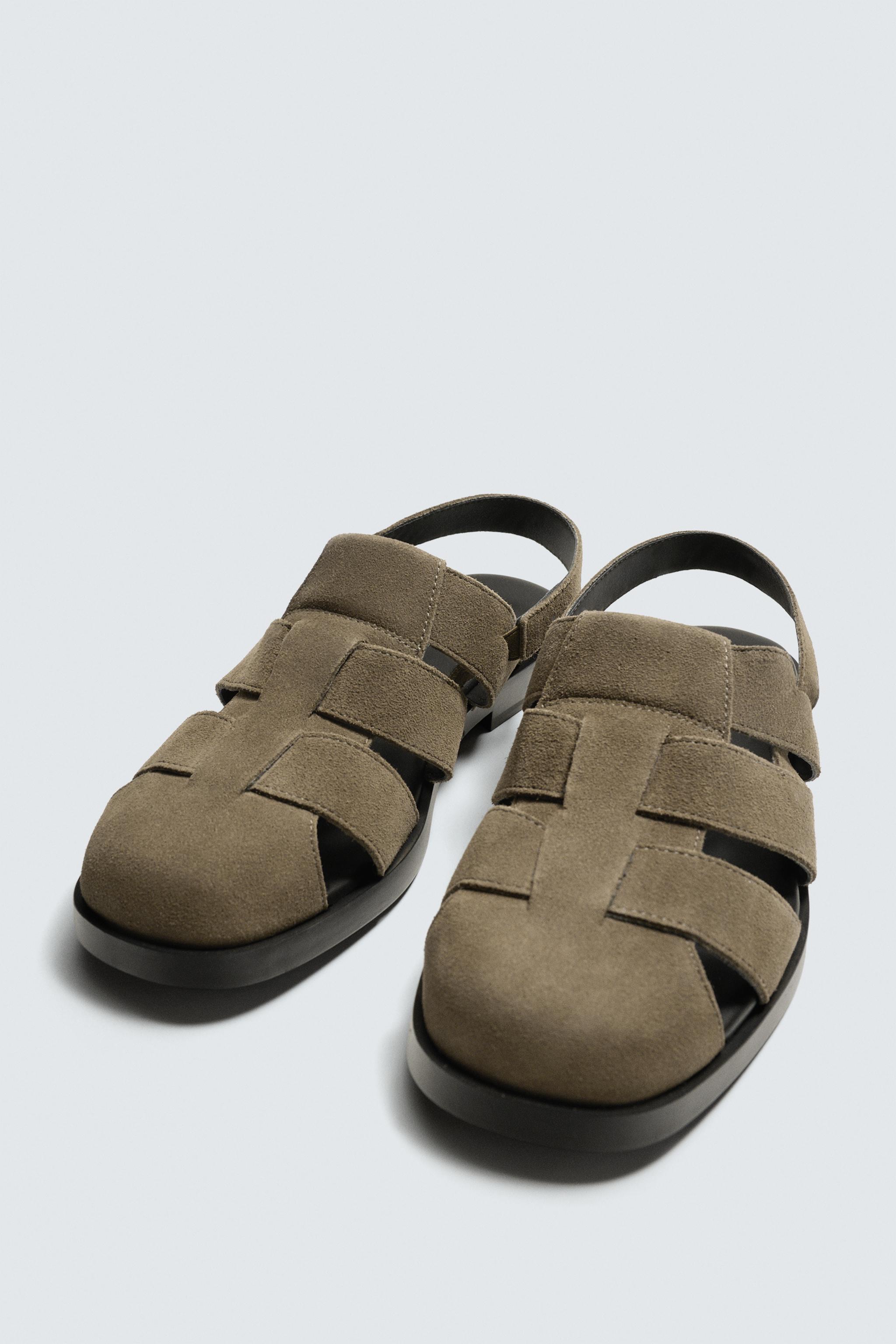 LEATHER FISHERMAN SANDALS