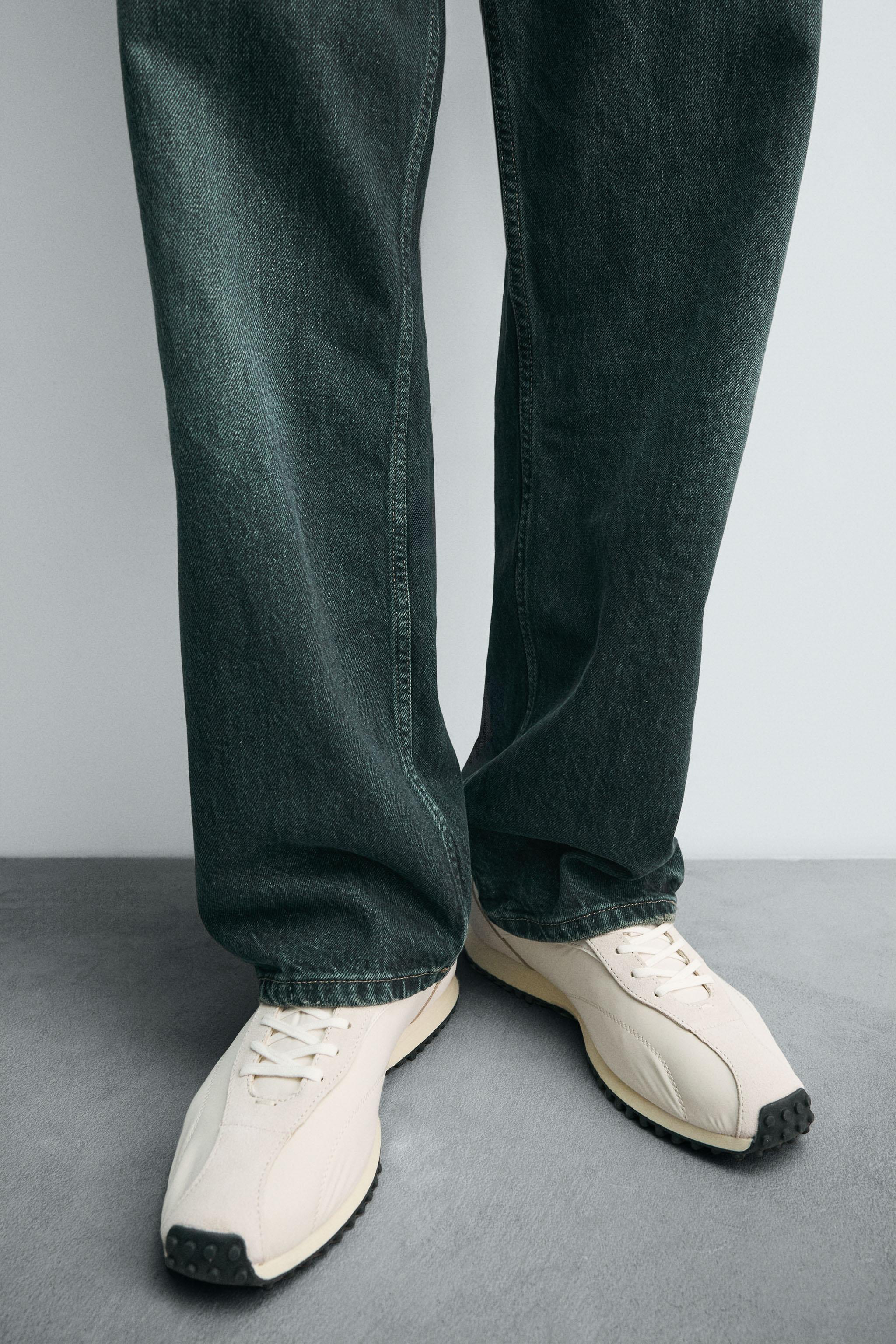 ZARA ナイロン限定版スニーカー〈ホワイト〉42(27cm) ZARA ナイロン限定版スニーカー〈ホワイト〉42(27cm) ナイロン