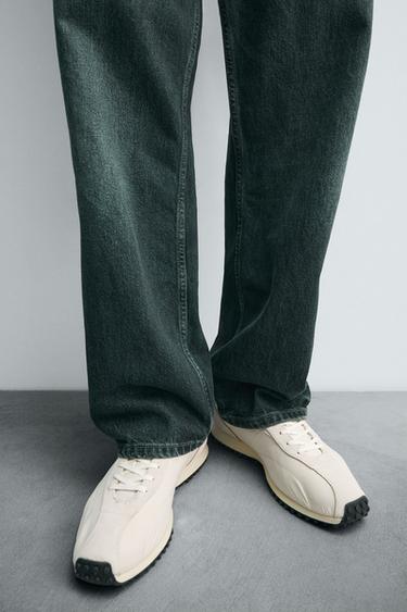 NYLON LIMITED EDITION TRAINERS - Bone White by Zara - Image 2
