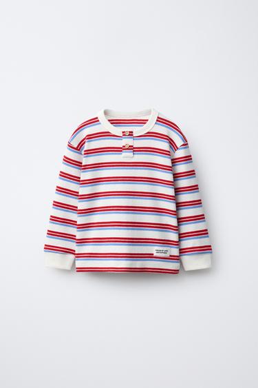 1 1/2-6 YEARS/ STRIPED PYJAMAS - Ecru by Zara - Image 1