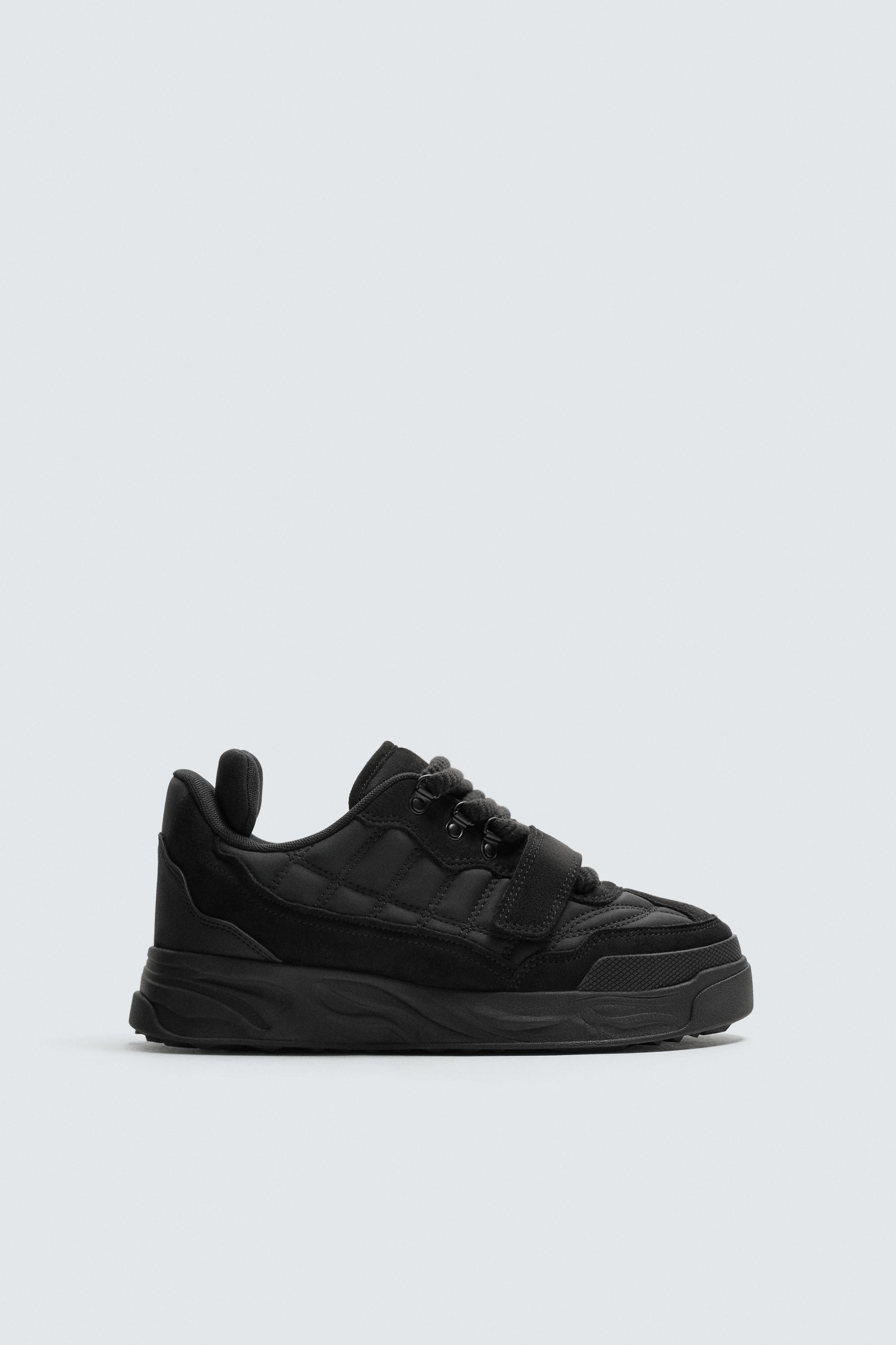 TÊNIS SKATE COM VOLUME - Preto | ZARA Brasil