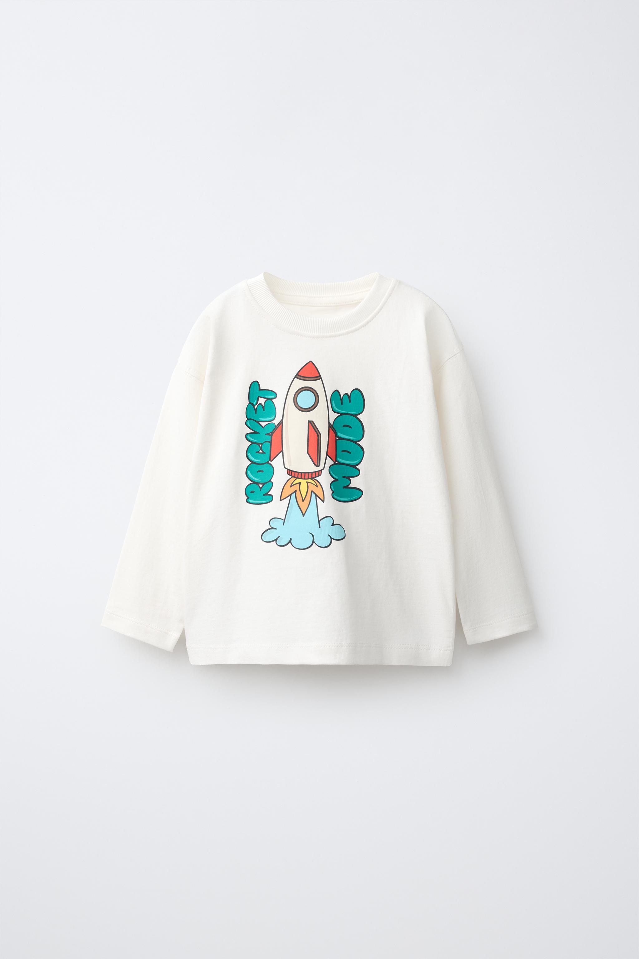 VEHICLE PRINT T-SHIRT — Oyster-white