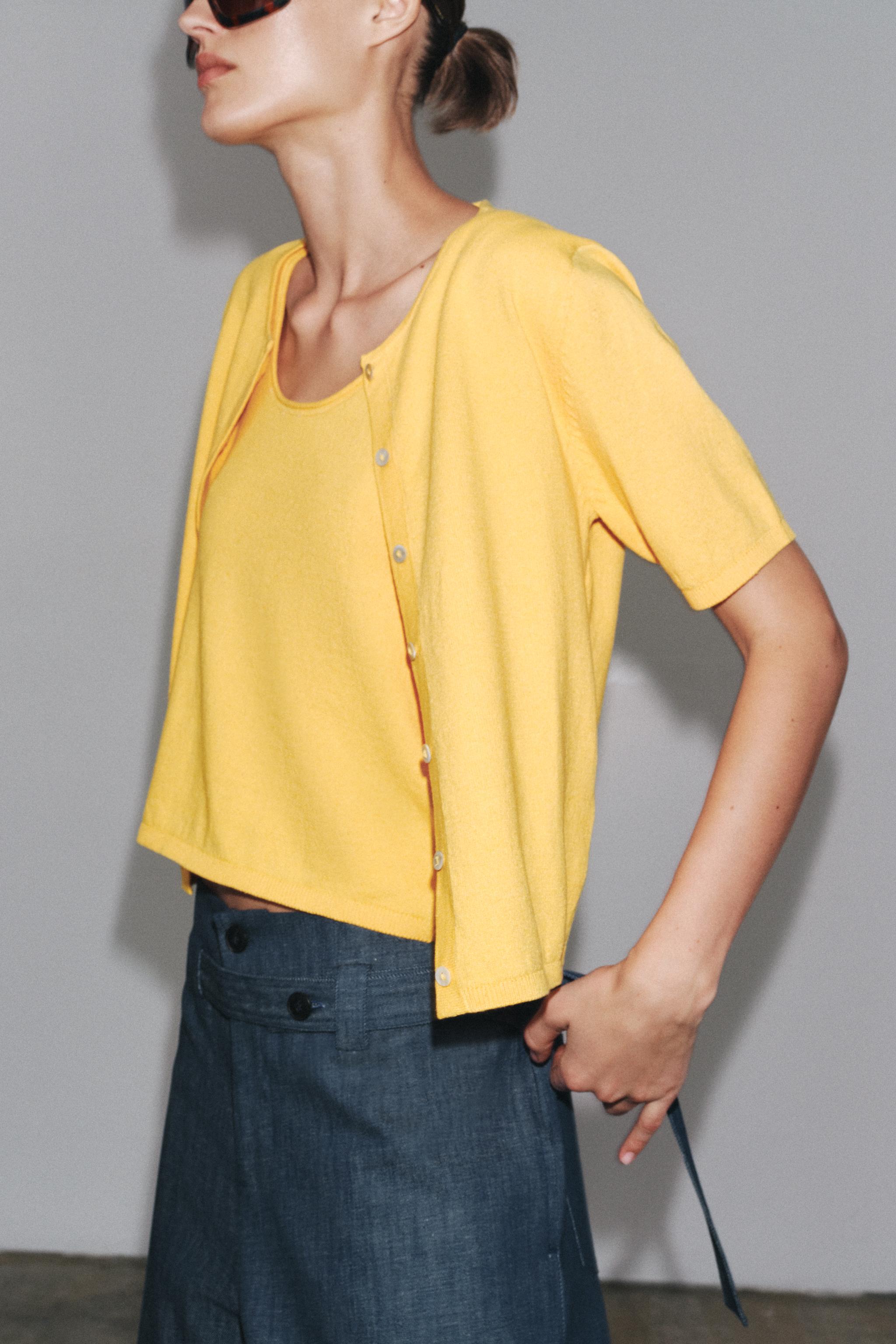 H&M - 新品❤️Mリブニットカーディガン H&M ZARA todayfulの