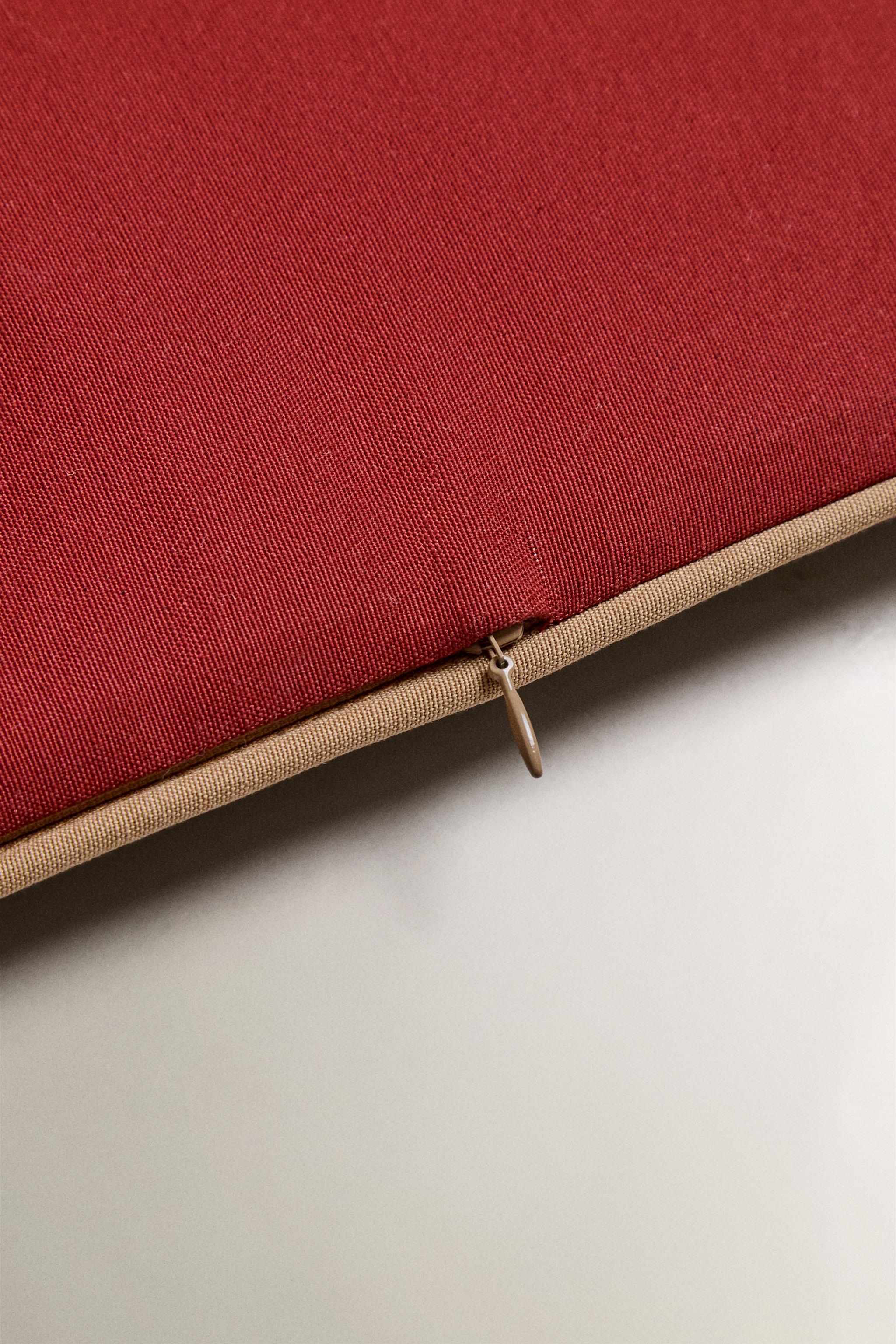 Zara CONTRAST CHAIR BACK CUSHION — фото 3
