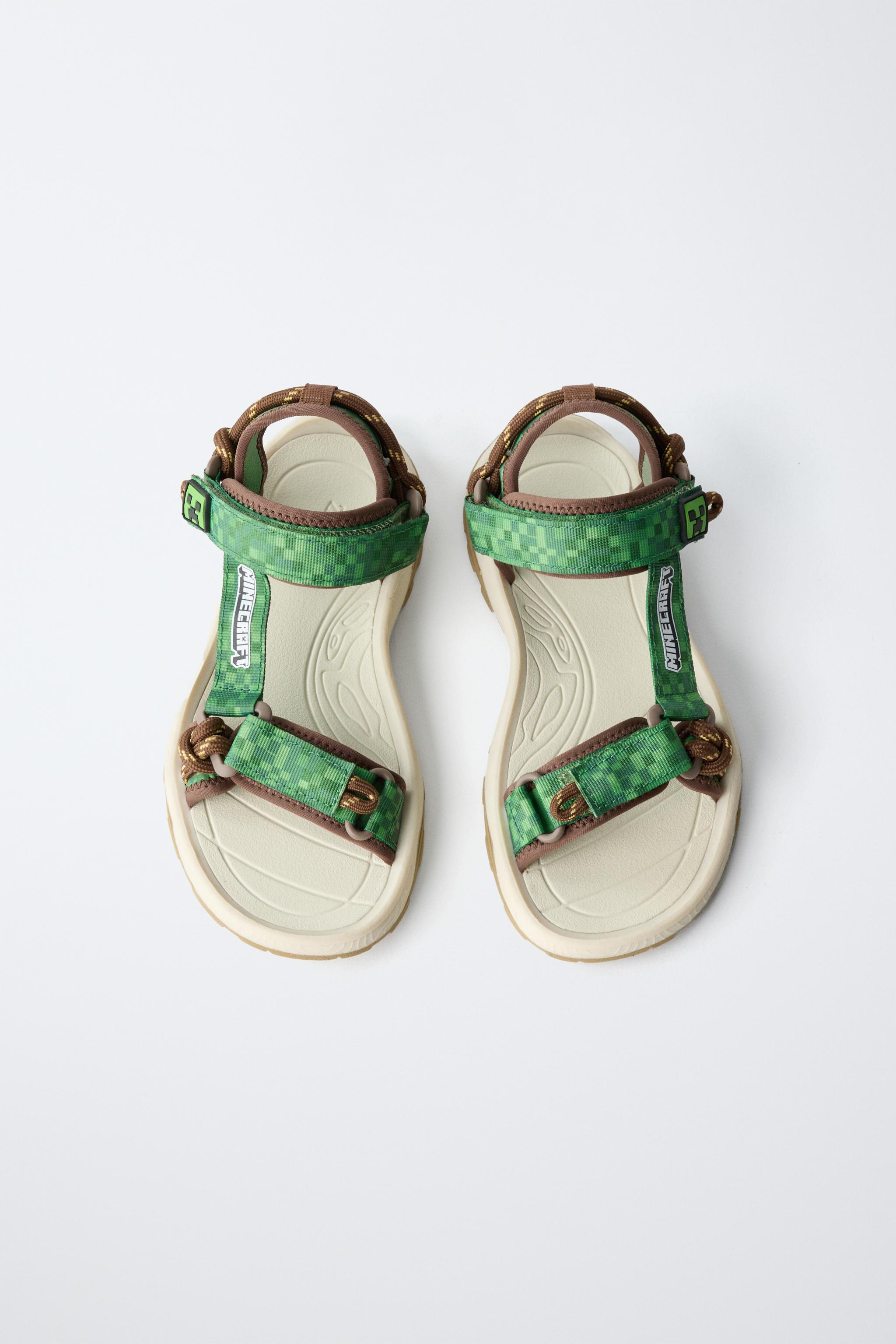 MINECRAFT © MOJANG AB. ™ TECHNICAL SANDALS — Multi-color