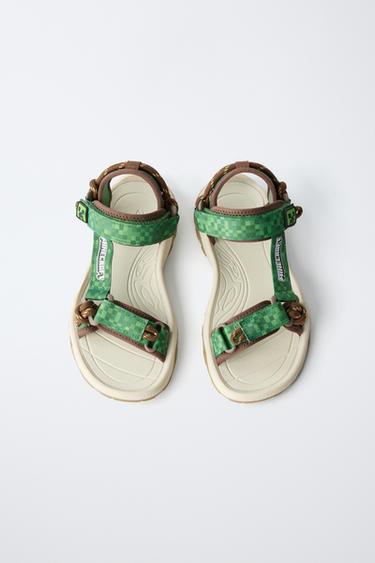 MINECRAFT © MOJANG AB. ™ TECHNICAL SANDALS - Multicoloured by Zara - Image 4