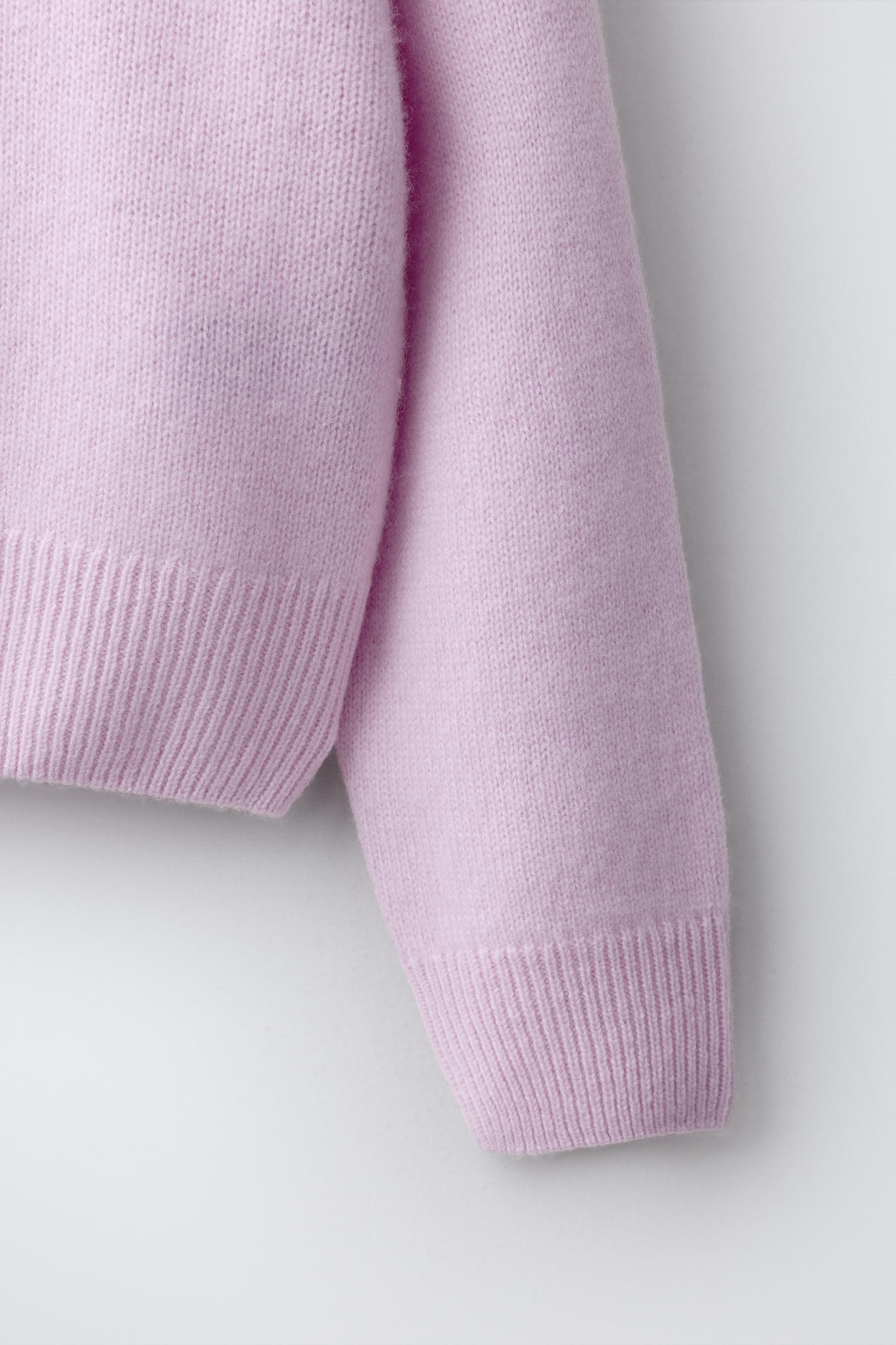 Детские свитеры Zara 100% CASHMERE POLO JUMPER — фото 4