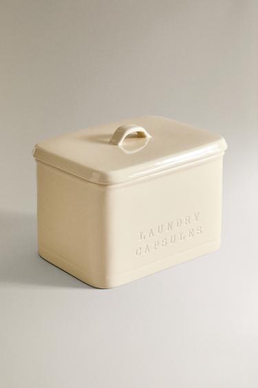 JAR FOR CAPSULES - Cream by Zara - Image 1