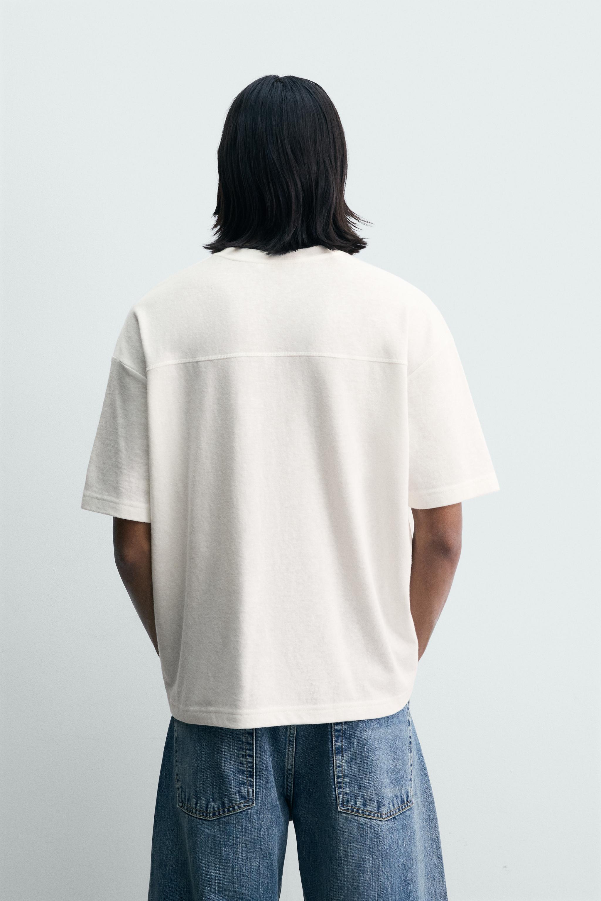 T-SHIRT RELAXED FIT À INSCRIPTION BRODÉE