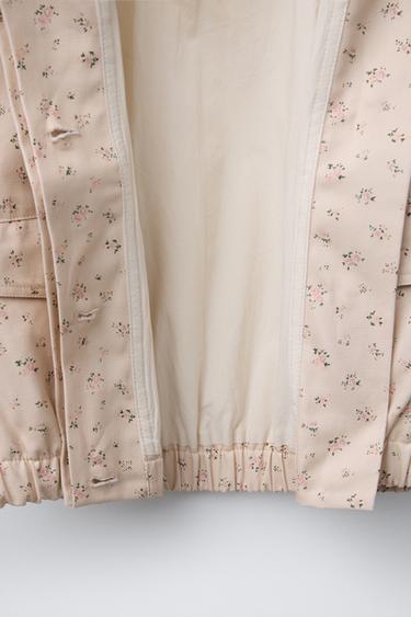 VESTE À FLEURS - Rose de Zara - Image 4