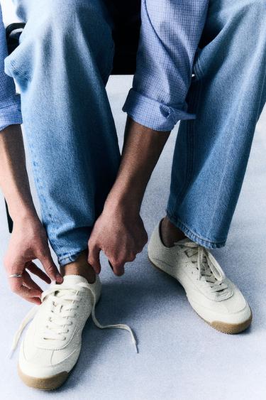 ZAPATILLA ESTILO RETRO - Blanco de Zara