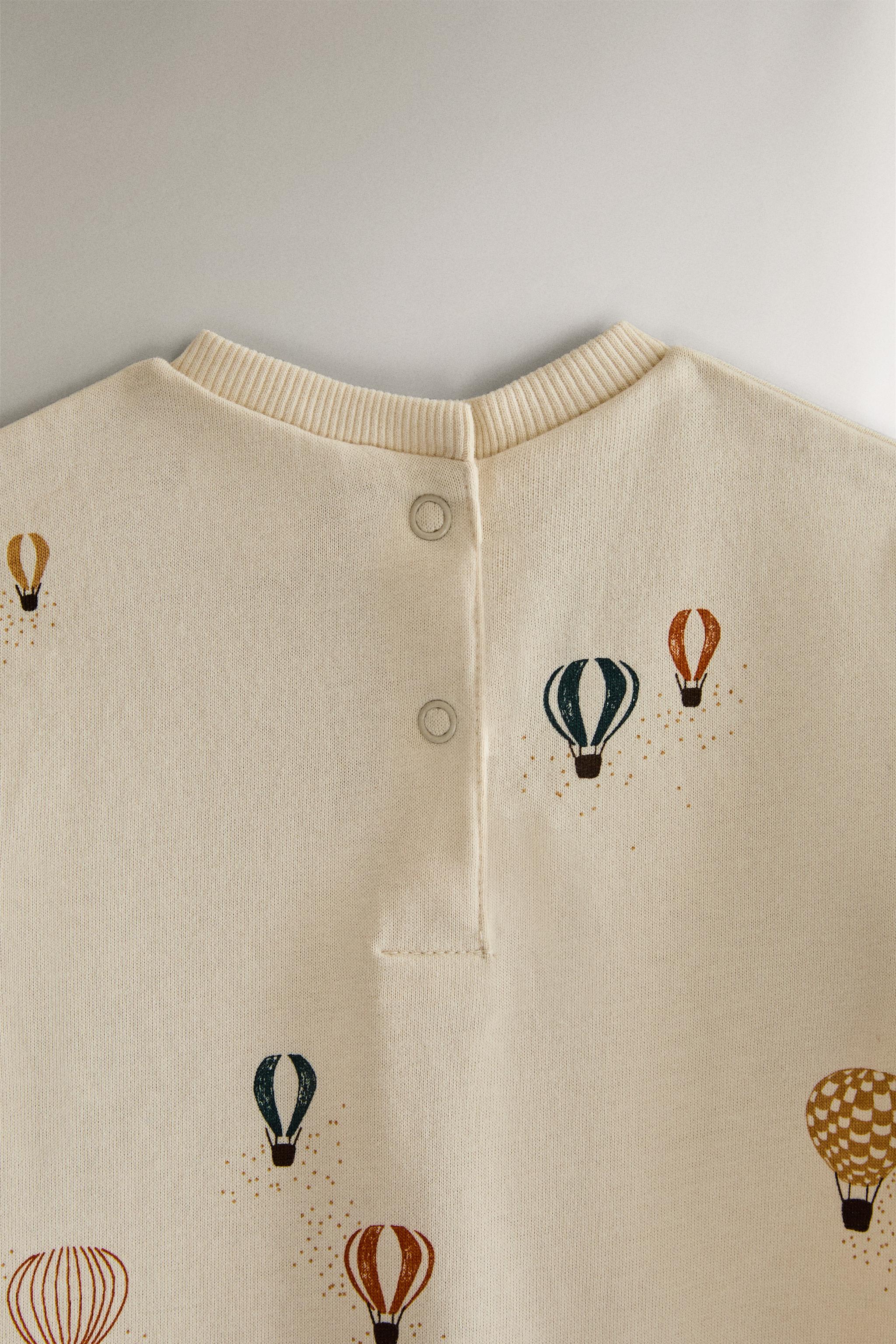 Детские комбинезоны Zara BABY BALLOON ROMPER — фото 4