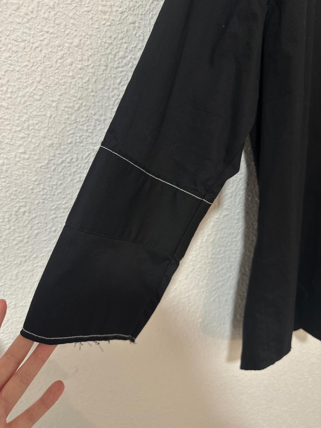 OVERSIZED SHIRT WITH TOPSTITCHING - Image 4