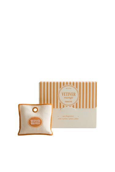 DÉSODORISANT VOITURE ET ARMOIRE VETIVER MANGO - Orange de Zara