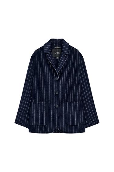 WOOL BLEND BLAZER ZW COLLECTION
