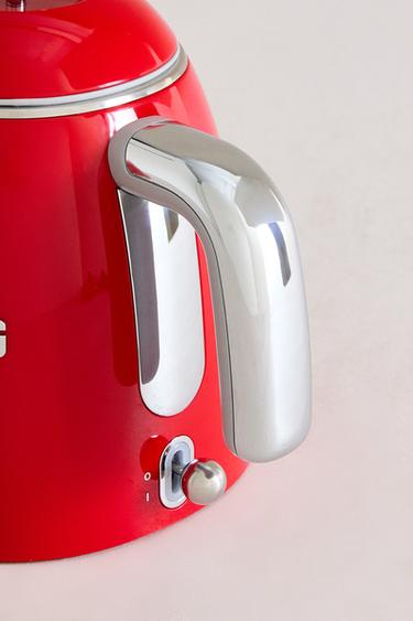 SMALL STEEL SMEG KETTLE - Red by Zara - Image 4