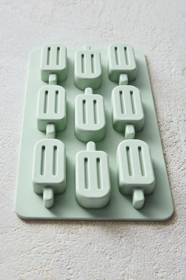 SILICONE ICE BUCKET TRAY FOR ICE LOLLIES - Turquoise by Zara - Image 6
