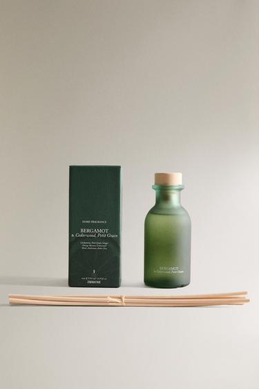 (195 ML) DIFFUSEUR MIKADO BERGAMOT & CEDAR WOOD, PETIT GRAIN - vert pistache de Zara - Image 1