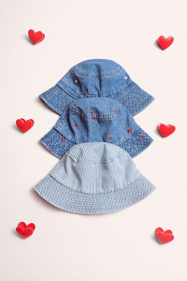 DENIM VISSERSHOEDJE - Blauw van Zara - Afbeelding 0