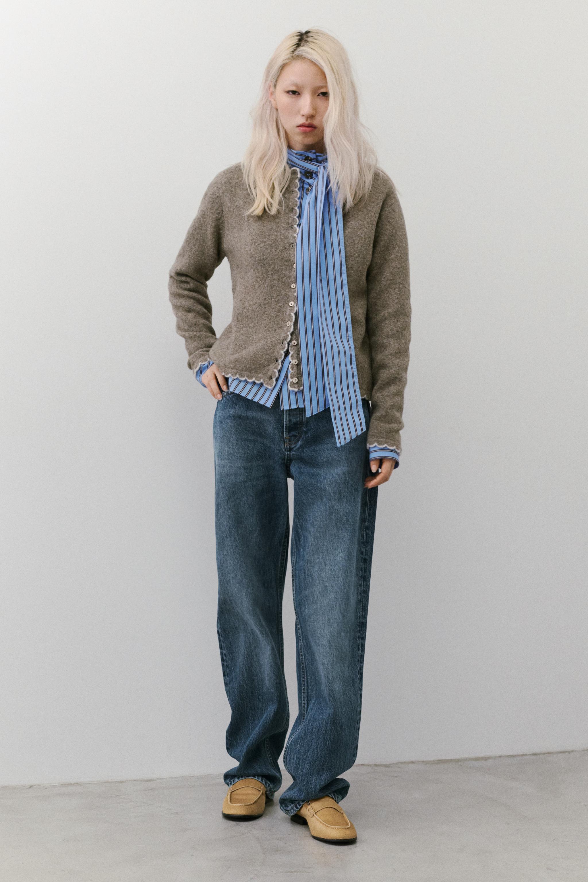 CARDIGAN WITH CONTRAST TRIMS | ZARA Japan / 日本 CARDIGAN WITH CONTRAST TRIMS | ZARA Japan / 日本