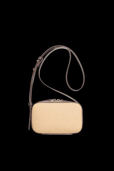 BRAIDED CROSSBODY BAG - Brown by Zara - Image 0