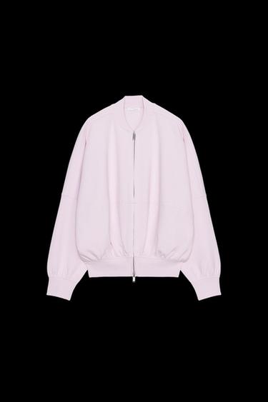 INTERLOCK-BOMBERJACKE - Rosa von Zara
