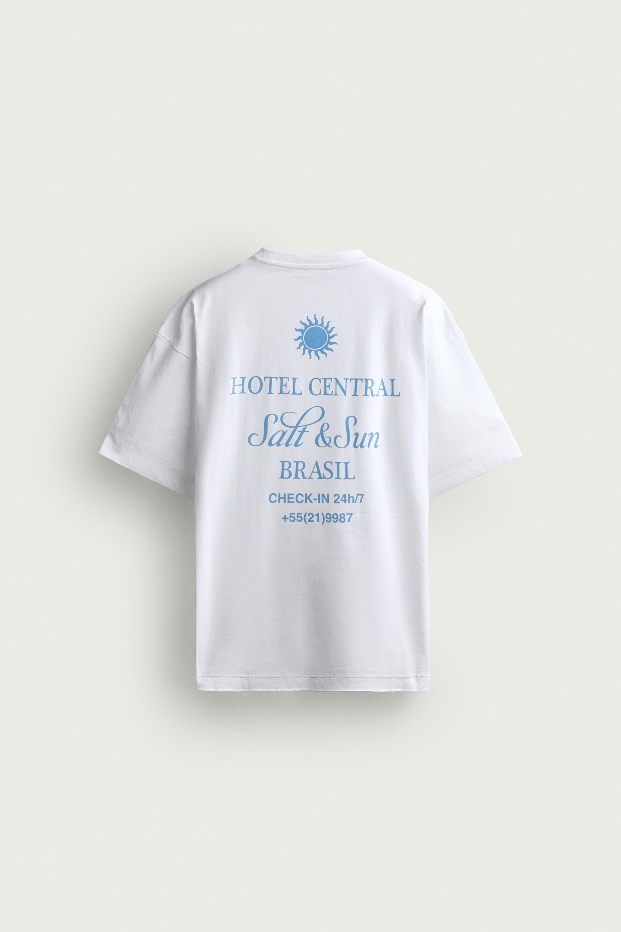 RELAXED FIT MIXED PRINT T-SHIRT