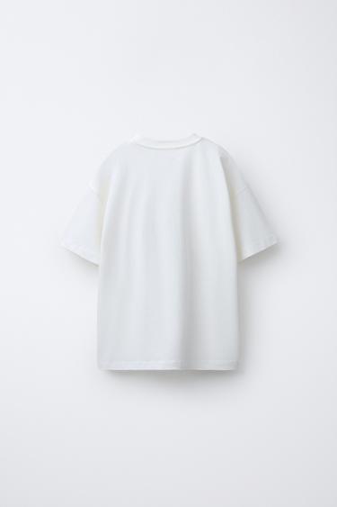 T-SHIRT À IMPRIMÉ GRAFFITI - Écru de Zara - Image 1