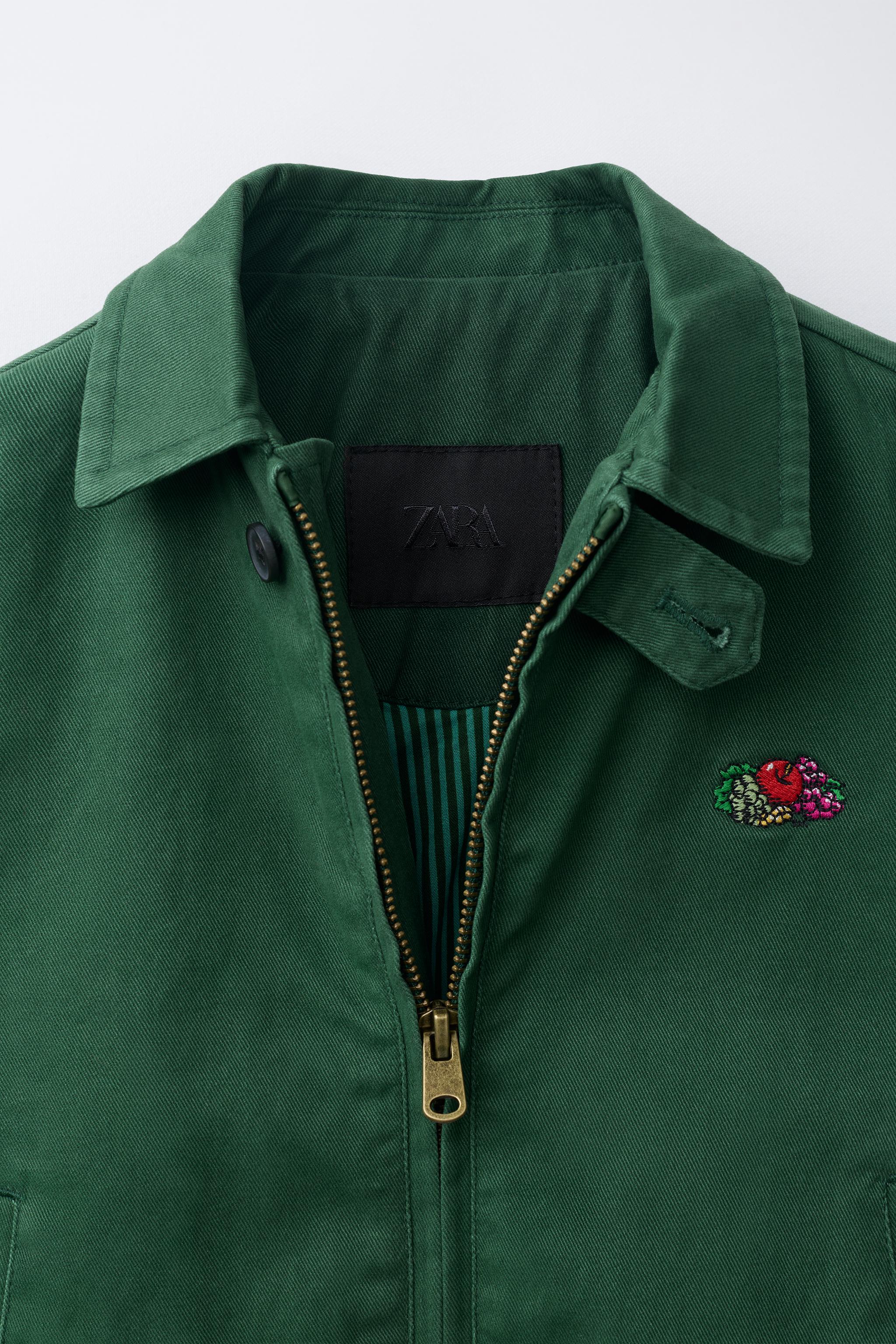 BLOUSON BRODÉ FRUIT OF THE LOOM™