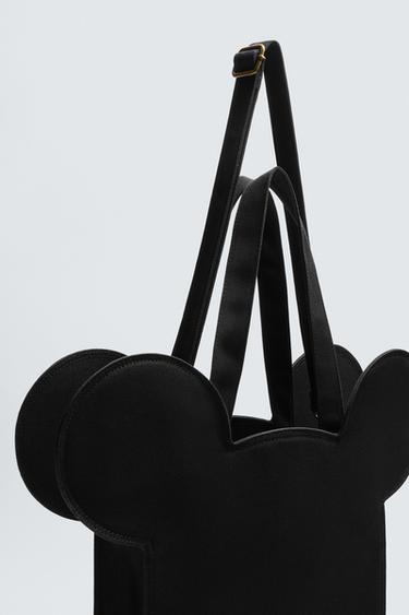 SAC SHOPPER EN TISSU HARRY LAMBERT FOR ZARA X DISNEY - Noir de Zara - Image 2