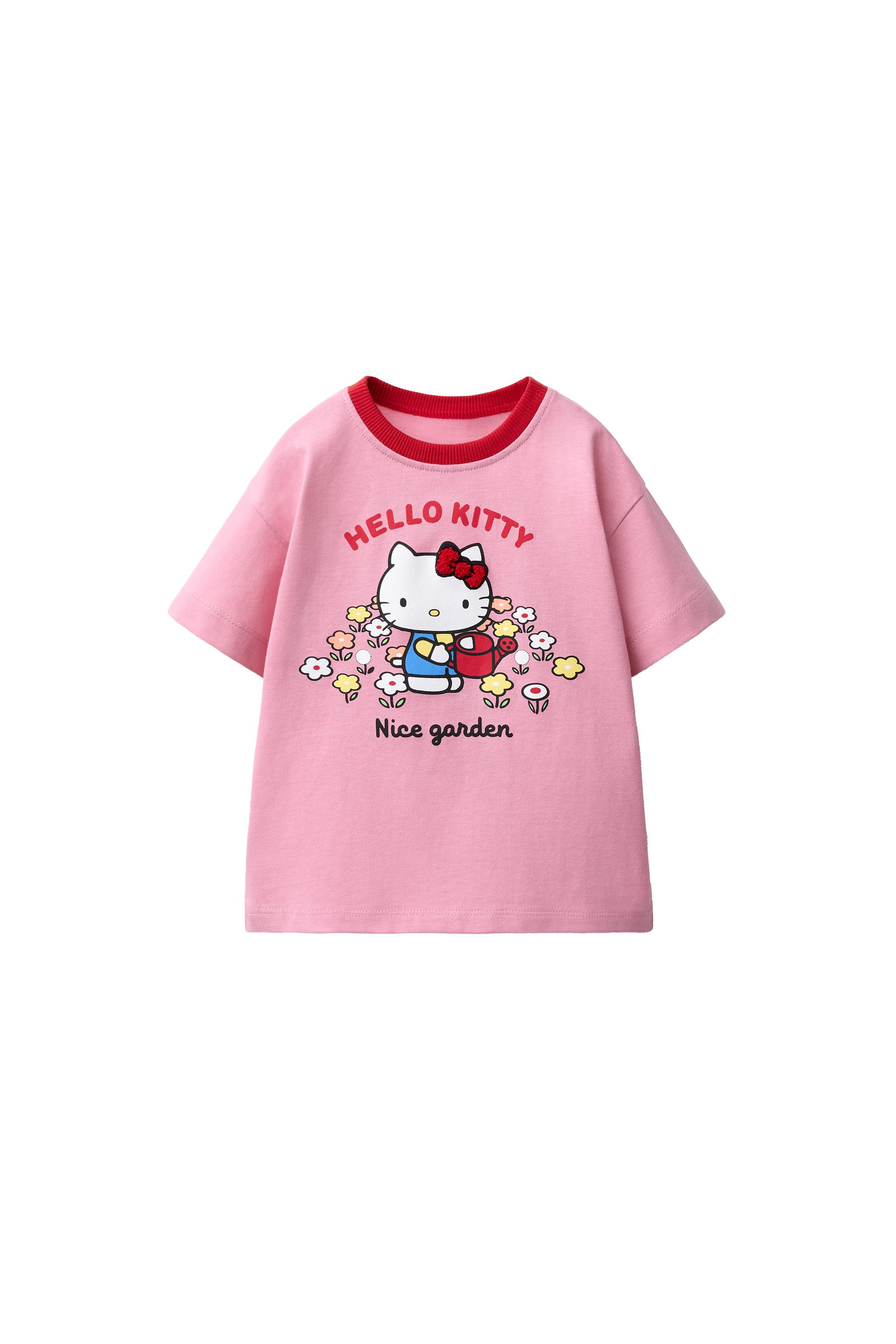 HELLO KITTY © SANRIO PRINT T-SHIRT - Pink | ZARA United States