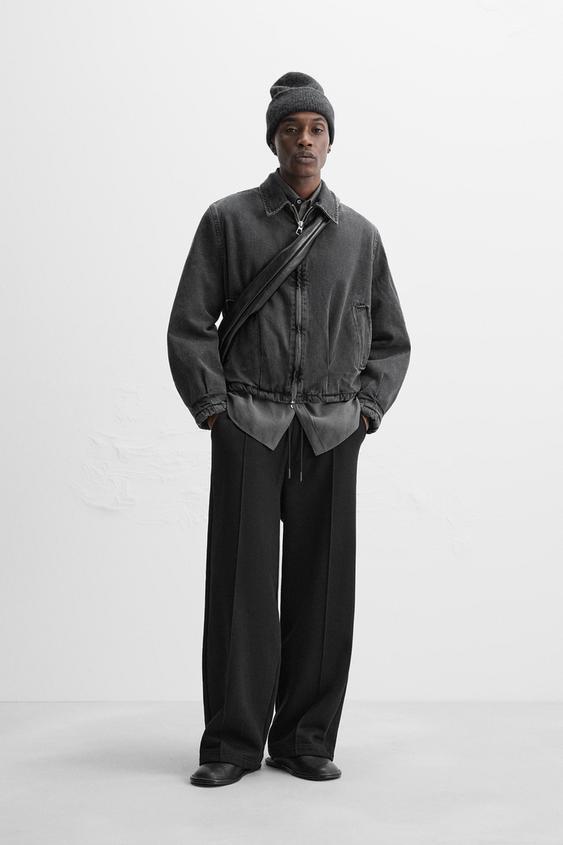 デニム ジャケット - LIMITED EDITION - ブラック | ZARA Japan / 日本