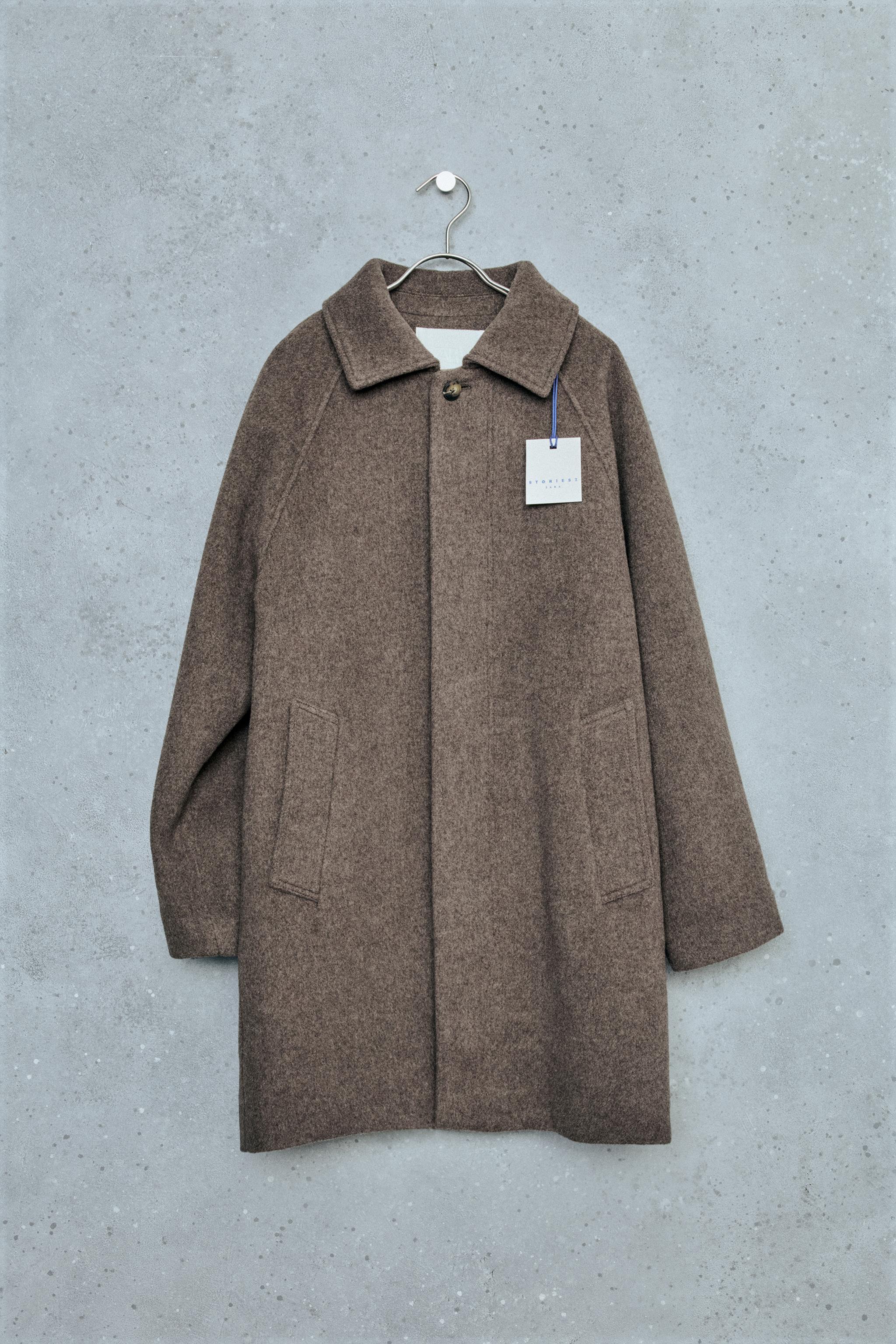 STORIESZ - MANTEAU LONG MANTECO AVEC LAINE