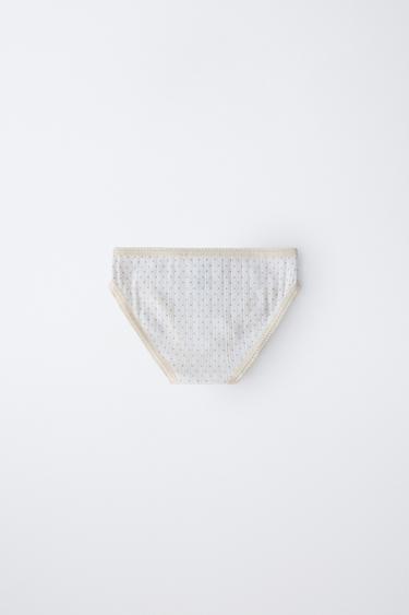 6-14 YEARS/ SIX-PACK OF PRINTED BRIEFS - camel by Zara - Image 3
