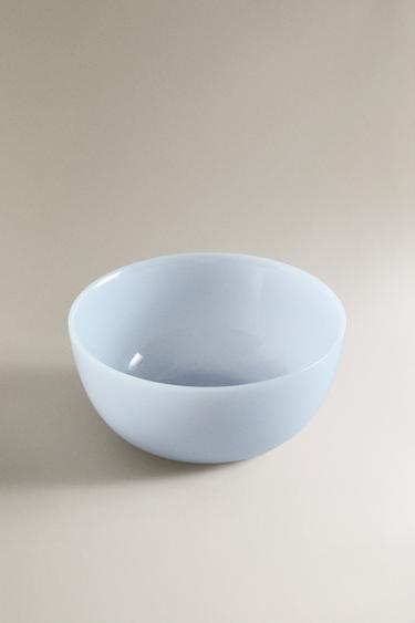 GLASS BOWL - Bluish by Zara - Image 1