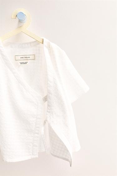 ZARA TIMELESS - TEXTURED SHIRT - White by Zara - Image 2