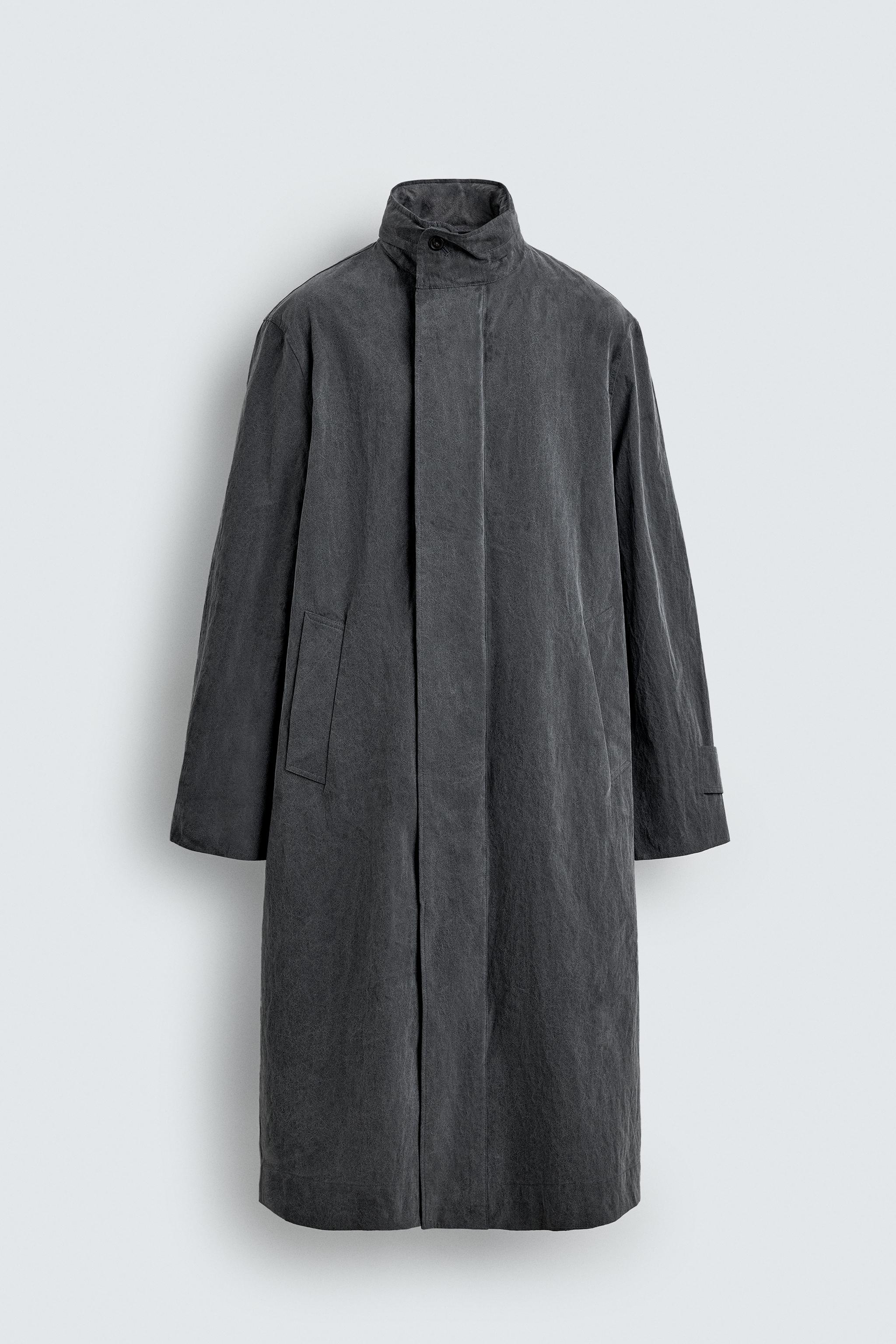 TRENCH LÉGER EFFET DÉLAVÉ AARON LEVINE X ZARA