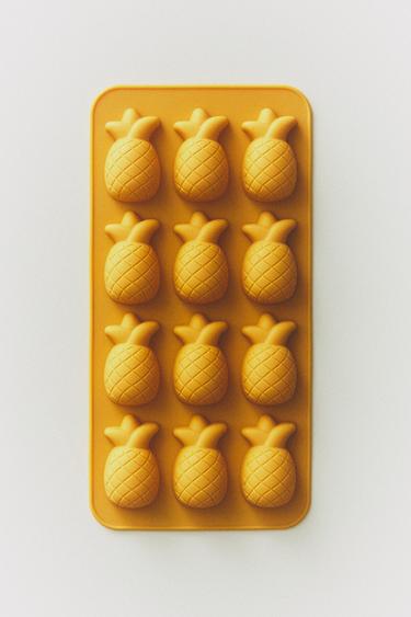 BAC À GLAÇONS SILICONE 12 POMMES DE PIN - Jaune moyen de Zara - Image 4