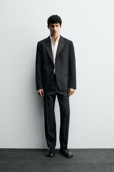 REGULAR FIT DINNER JACKET - Navy blue by Zara