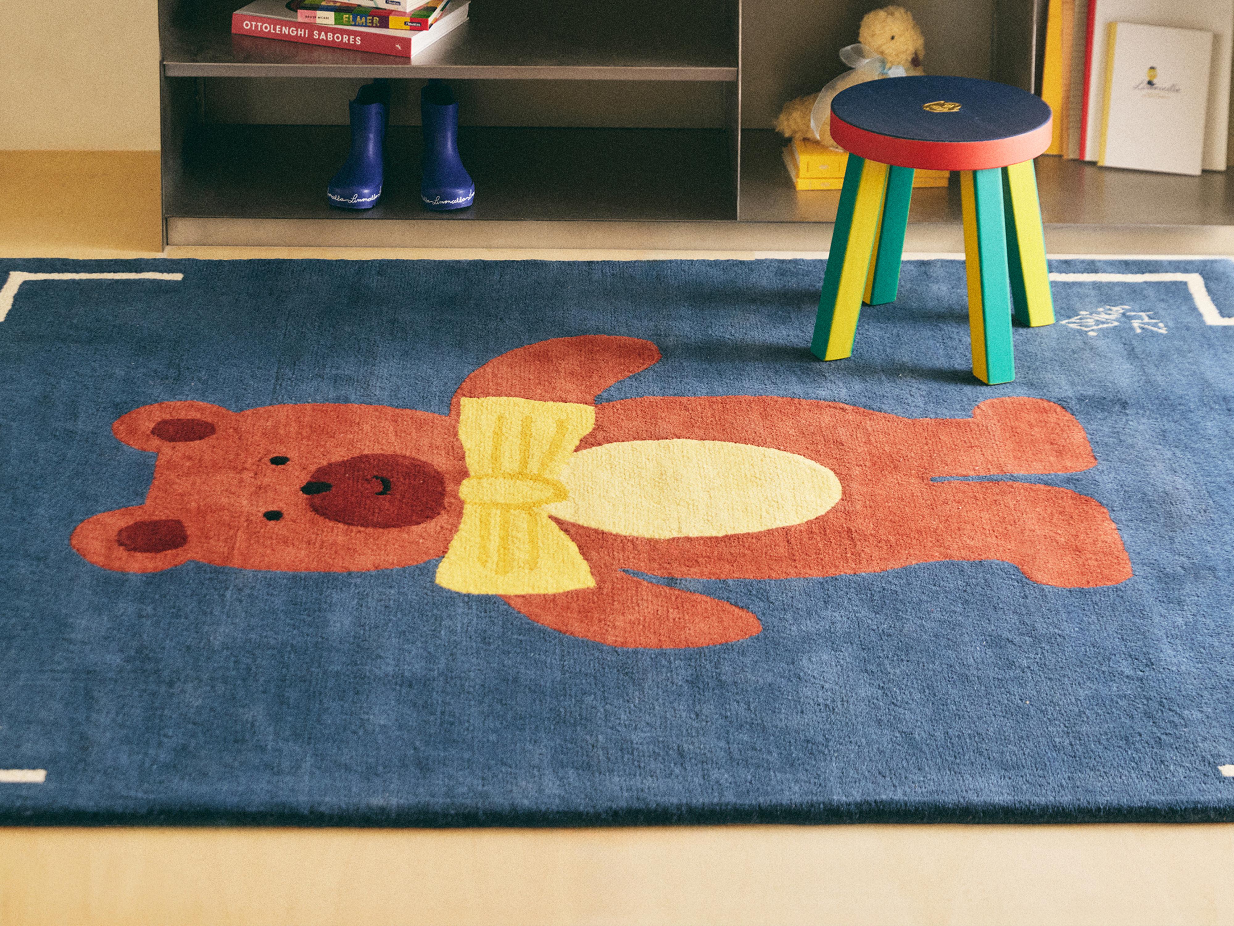 KIDS’ WOOL BEAR AREA RUG X THE ANIMALS OBSERVATORY