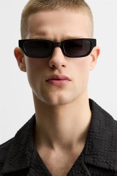 GEOMETRIC EMBROIDERY SHIRT - Black by Zara - Image 6