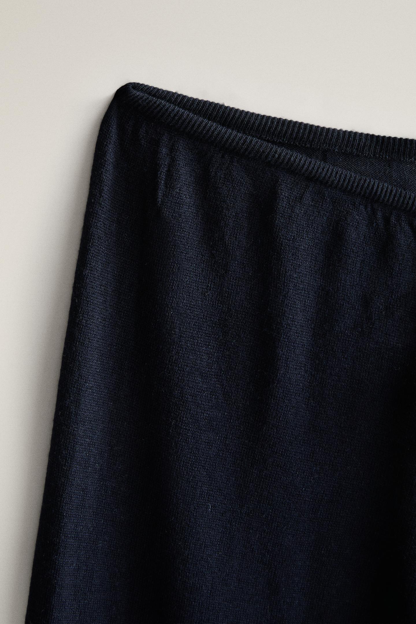 Женские брюки Zara Plain Wool Silk, цвет: Синий — фото 2