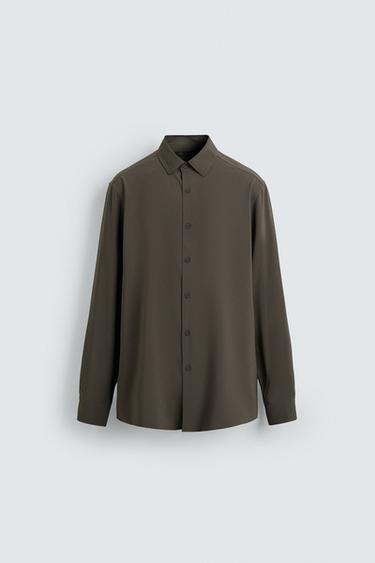 KËMISHË SLIM FIT - Gri miu nga Zara