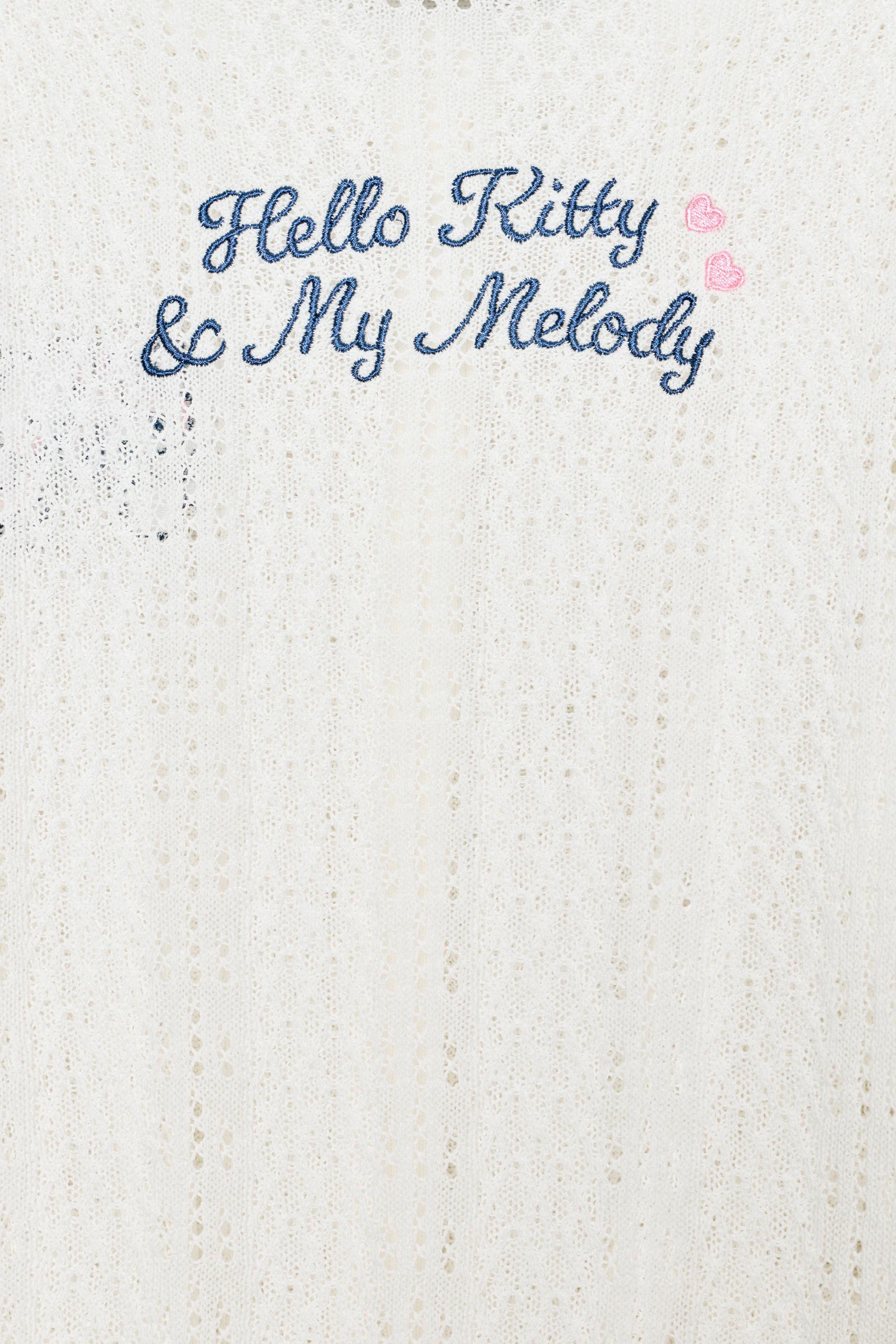 ハローキティ＆フレンズ ニットカーディガン - エクリュ | ZARA Japan