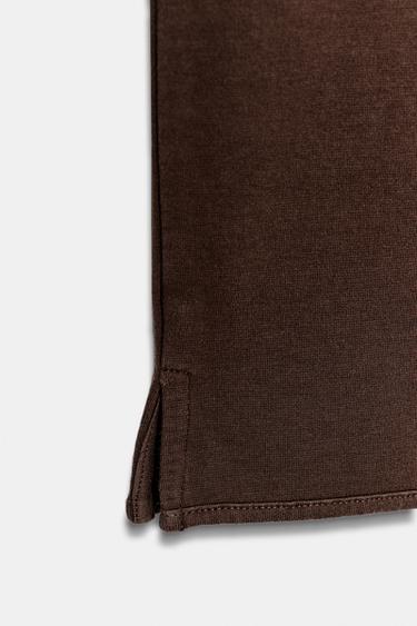 CAPRI TROUSERS - Dark brown by Zara - Image 6