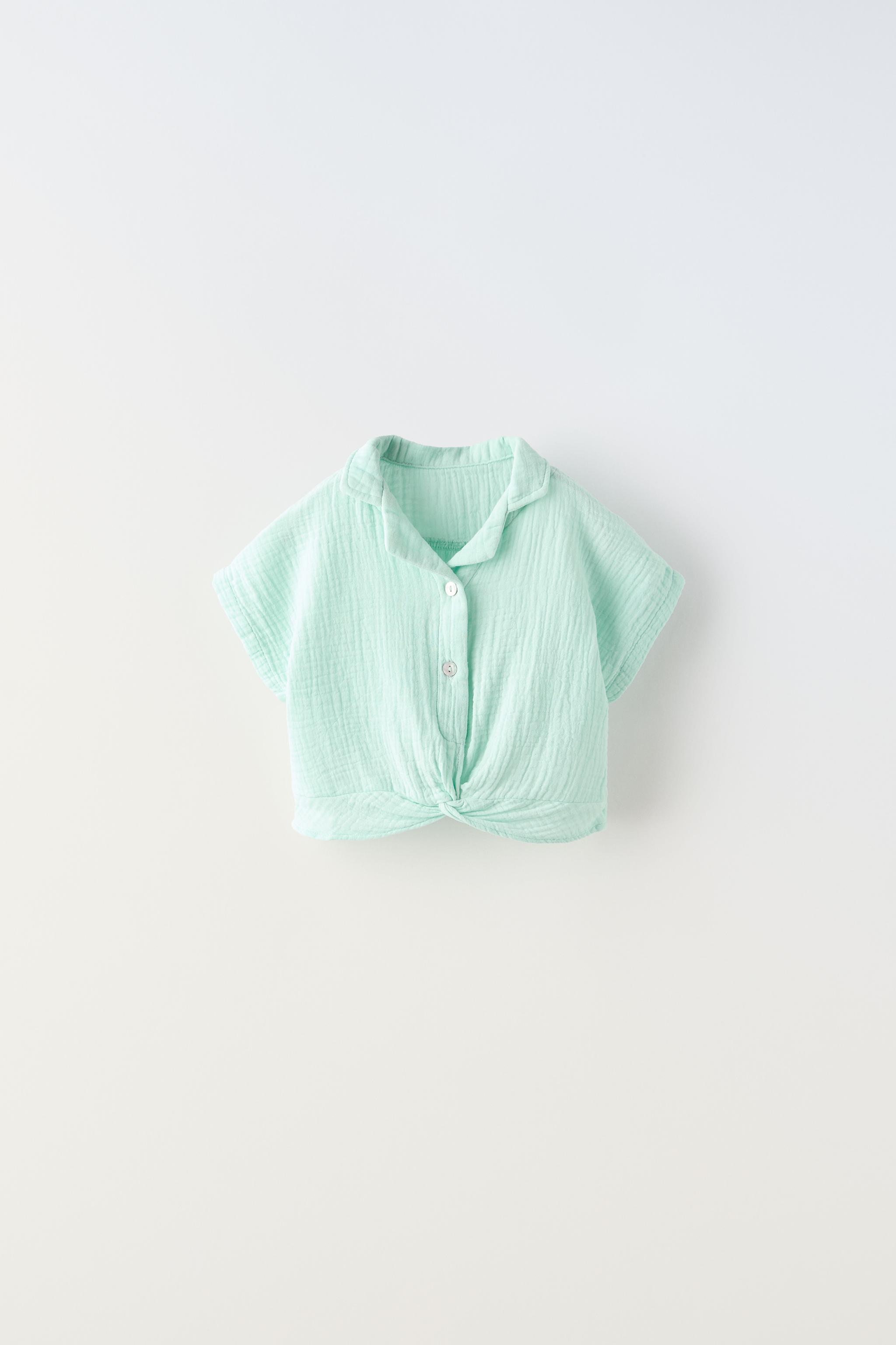 KNOTTED TEXTURED SHIRT