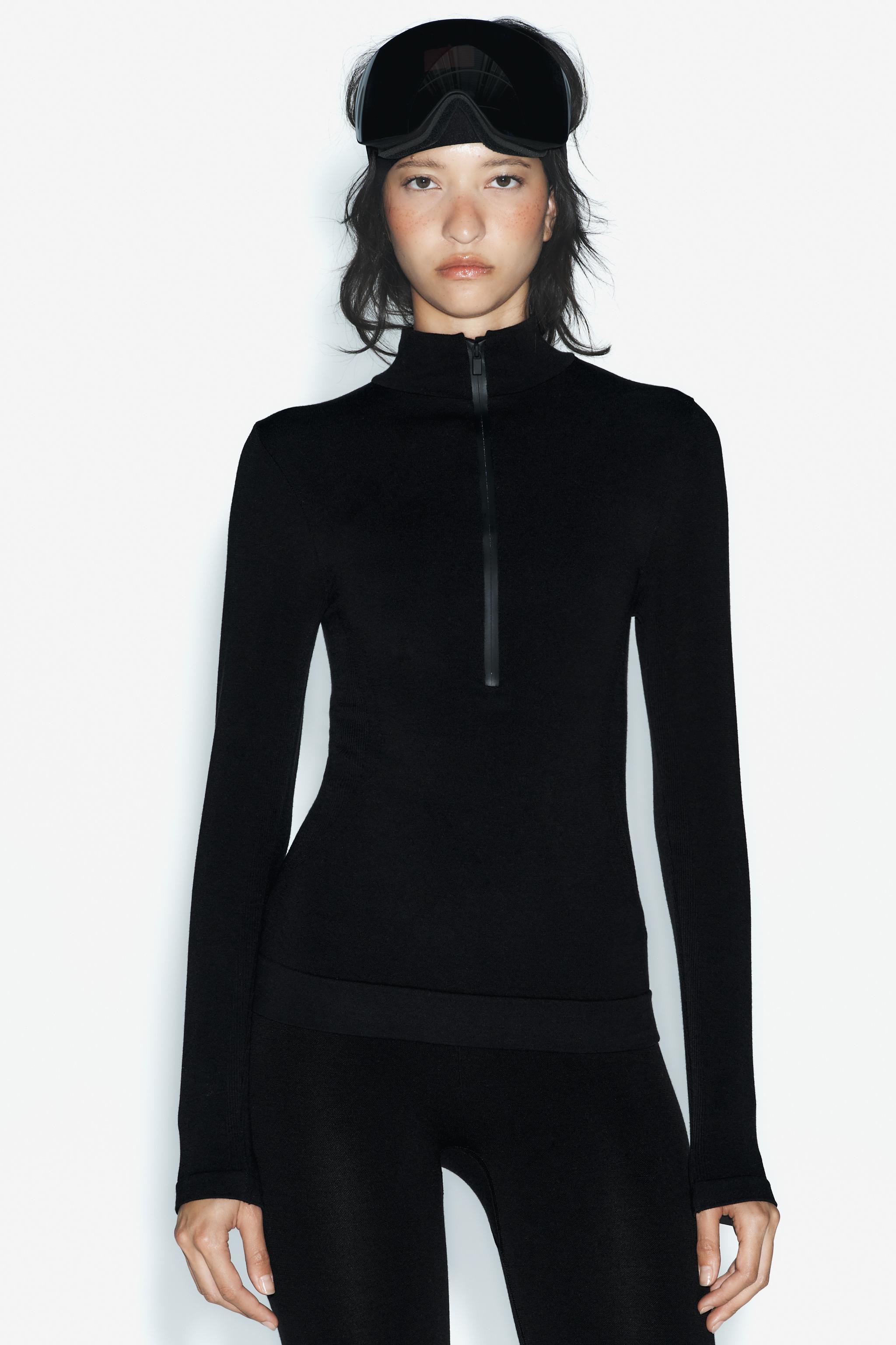 T-SHIRT THERMIQUE AVEC LAINE SKI COLLECTION