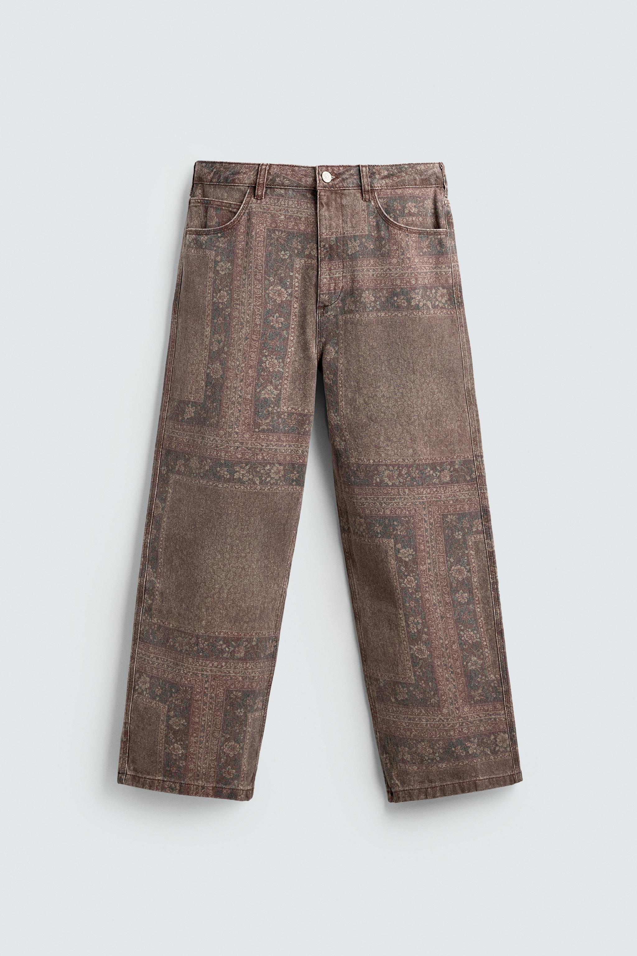 BANDANA PRINT BAGGY FIT TROUSERS - Printed | ZARA India