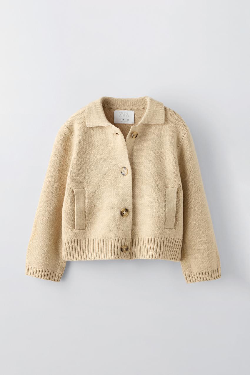 mii様☆ ZARA しぶく BABY カーディガン 68cm